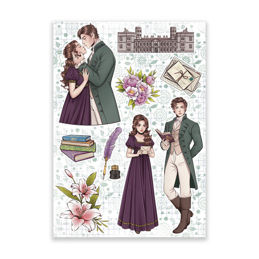 Mansfield Park Sticker Sheet