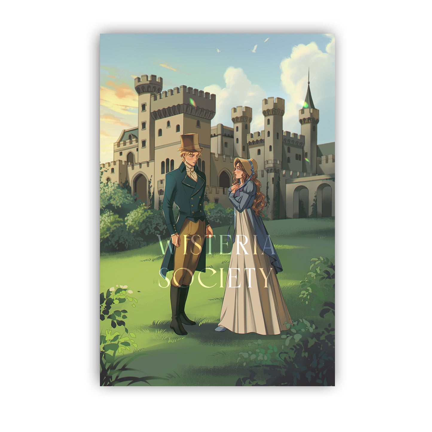 Northanger Abbey Interior Art Print