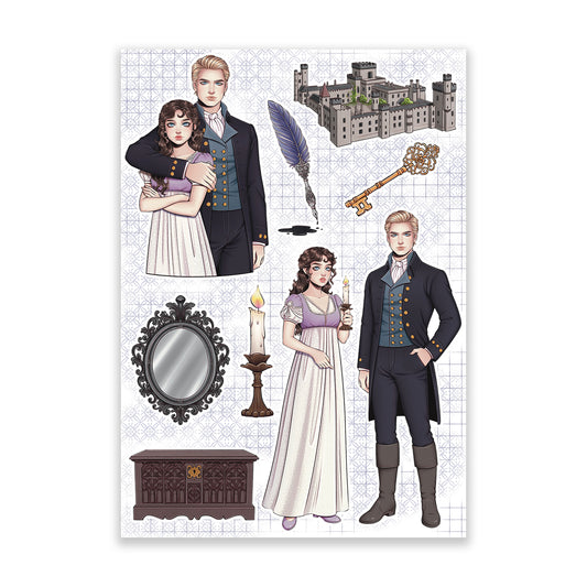 Northanger Abbey Sticker Sheet